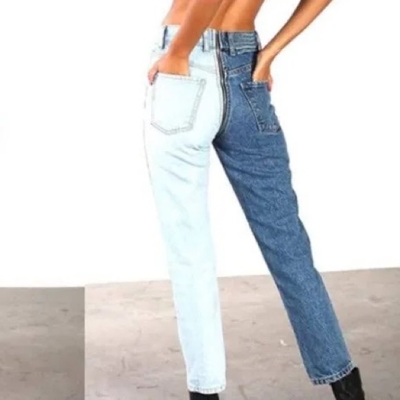 Revice Yin Yang Crop Jeans - Size 27 - Picture 2 of 7